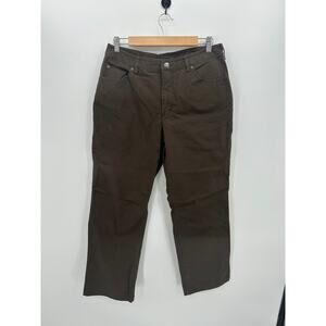 Duluth Trading Co Womens Brown Pants Size 12x30* Outdoors Work Hiking